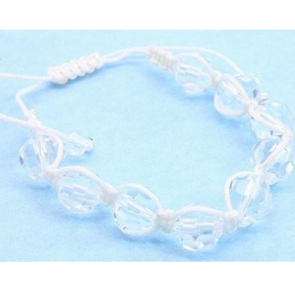 Crystal Ice Bead Bracelet
